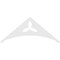 Ekena Millwork Pitch Naple Architectural Grade PVC Gable Pediment, 72"W x 30"H x 1"P (10/12) GPP072X030X100NAP - alternate 2